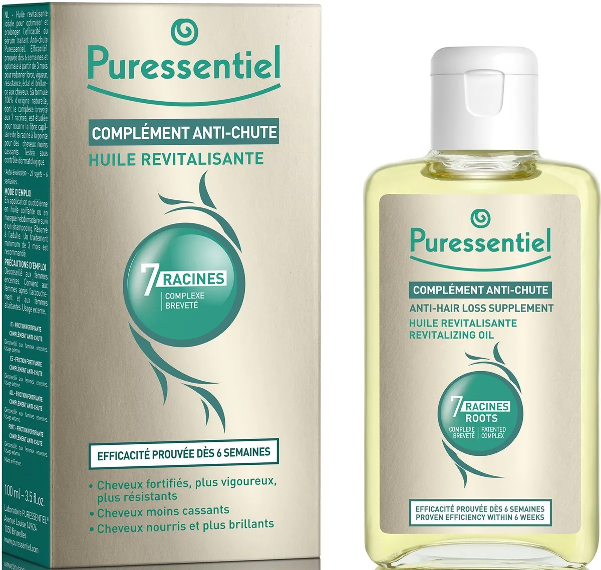 Puressentiel Complément Anti-Chute Huile Revitalisante 100ml