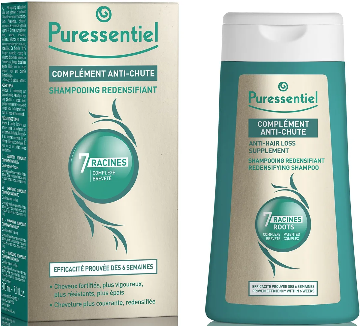 Puressentiel Complément Anti-Chute Shampooing Redensifiant 200ml