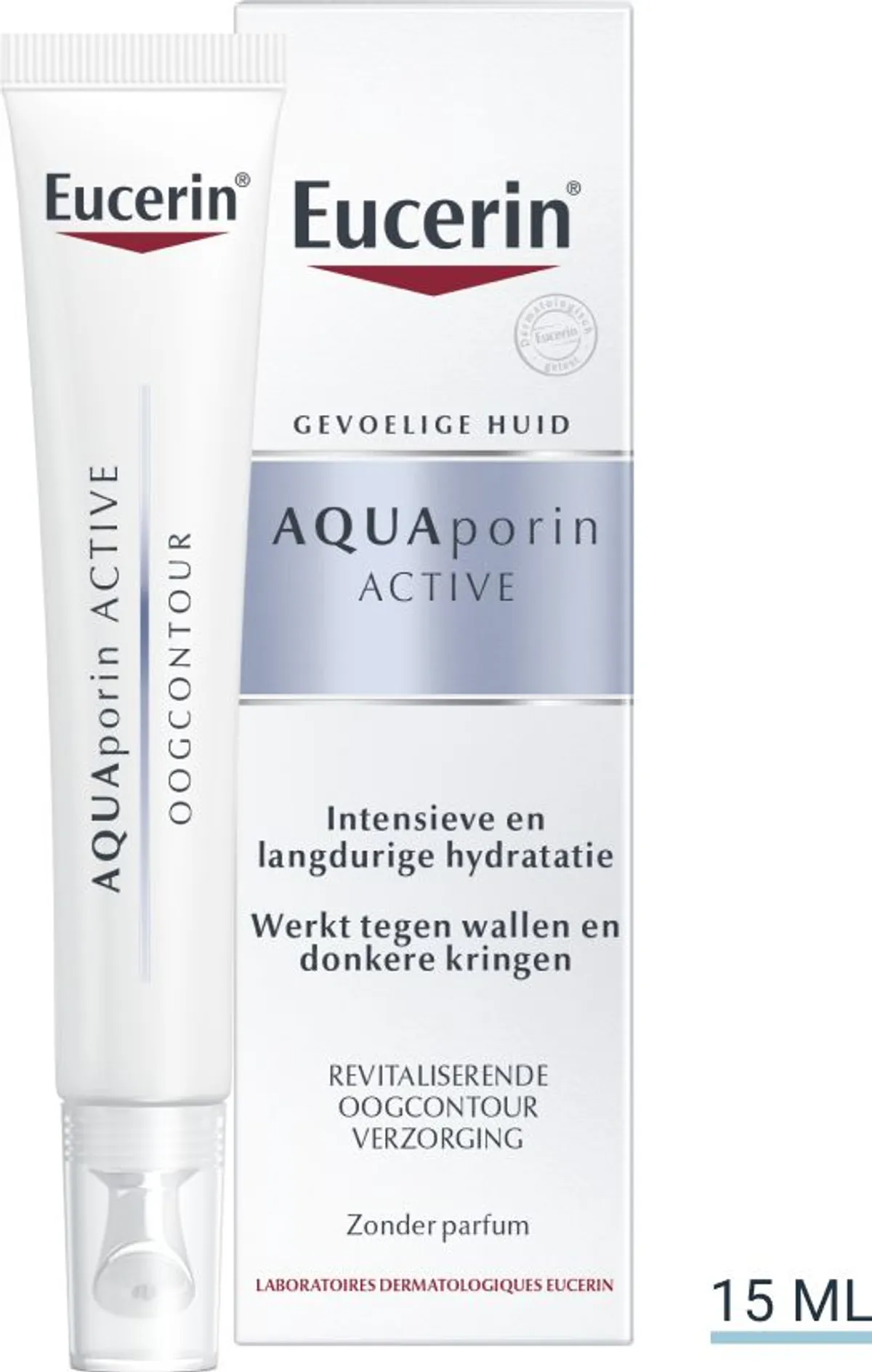Eucerin AQUAporin ACTIVE Revitaliserende Oogcontour Verzorging Intensieve en langdurige Hydratatie 15ml