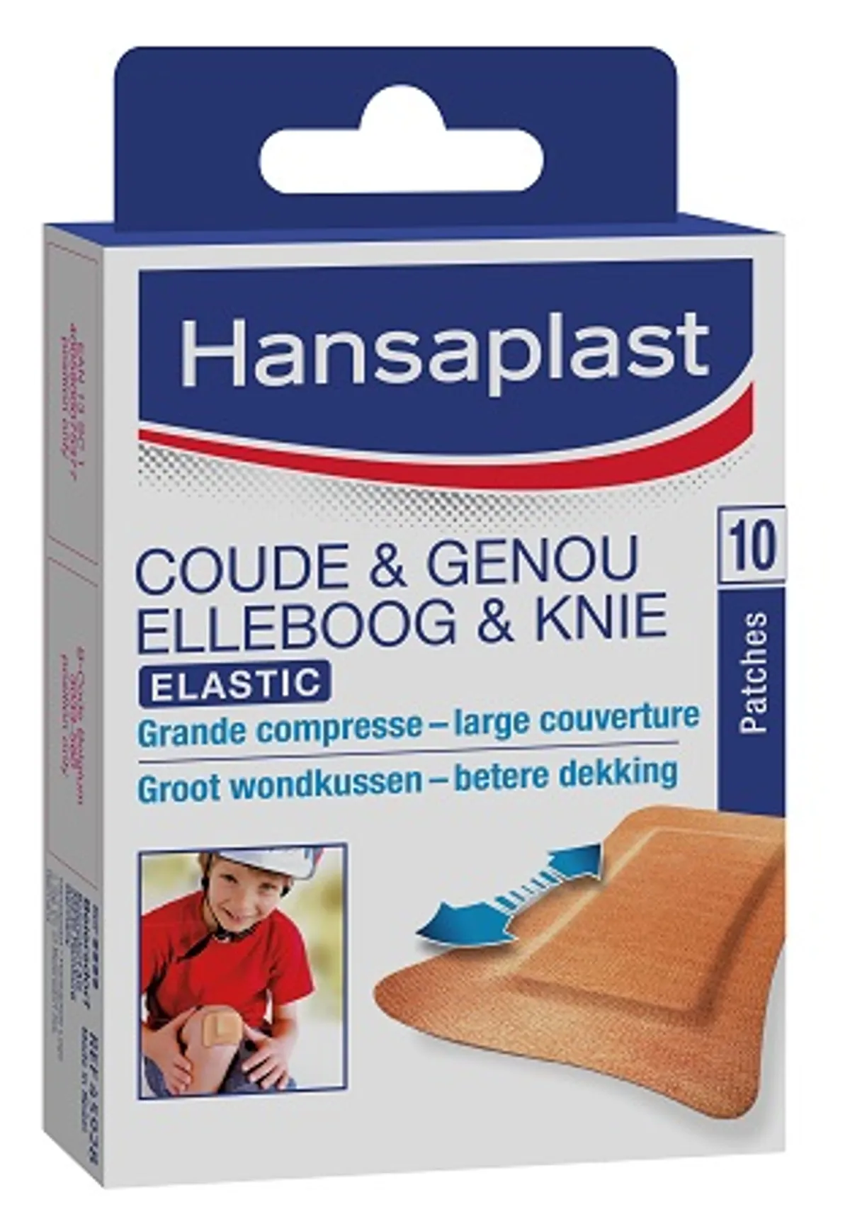 Hansaplast Elastic 10 Patches Coude & Genou