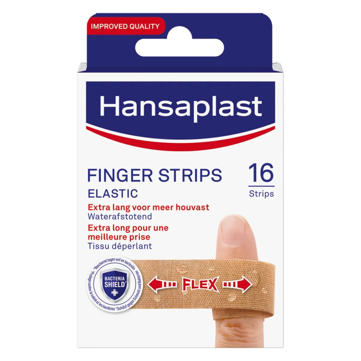 Hansaplast Fingerstrips Elastic 16 Pleisters
