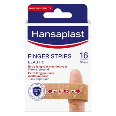 Hansaplast Fingerstrips Elastic 16 Pleisters