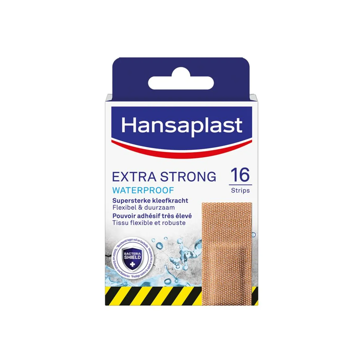 Hansaplast Extra Strong 16 Pleisters Waterproof