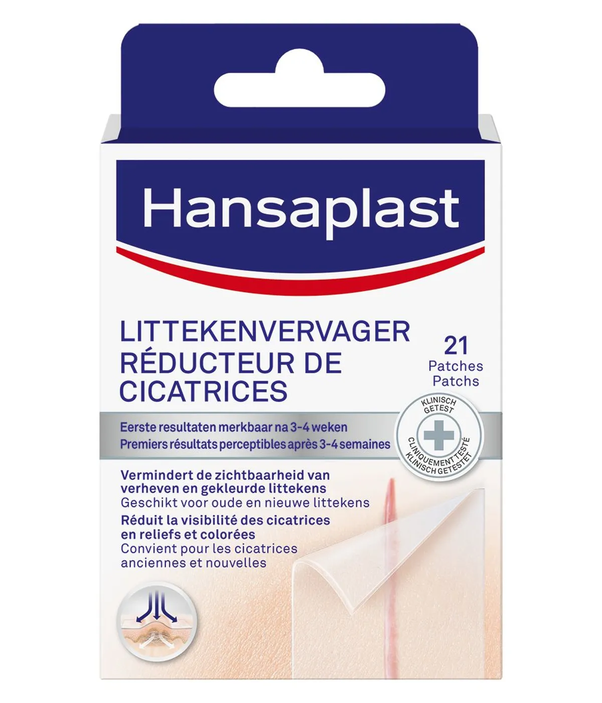 Hansaplast Med Littekenvervager 21 Patches