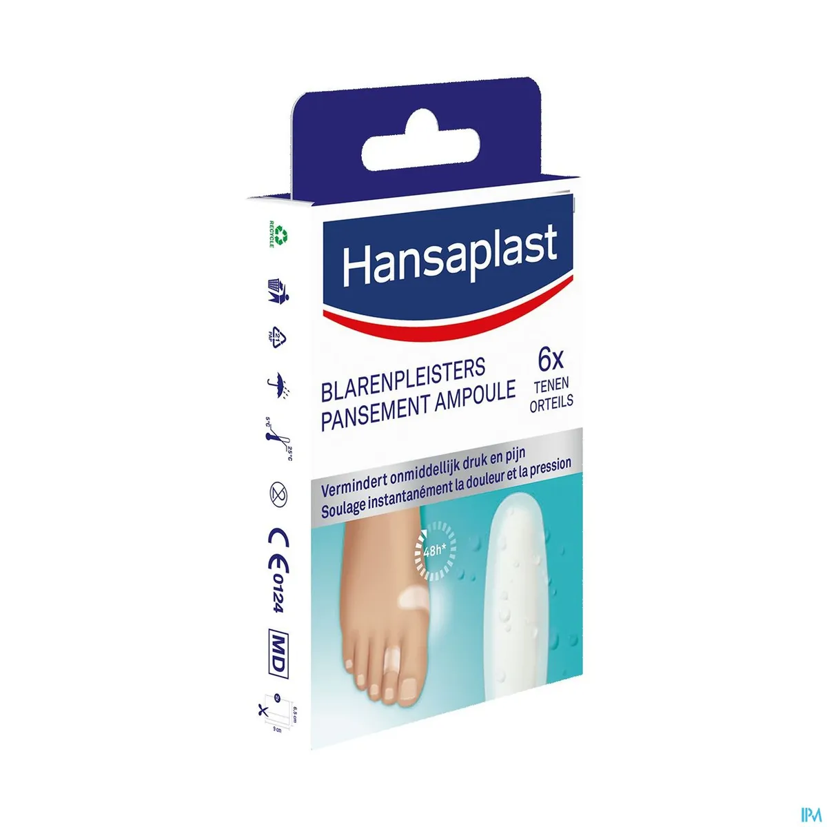 Hansaplast Foot Expert 6 Pleisters Blaren (Klein Formaat)