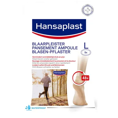 Hansaplast Foot Expert 5 Pleisters Blaren (Groot Formaat)
