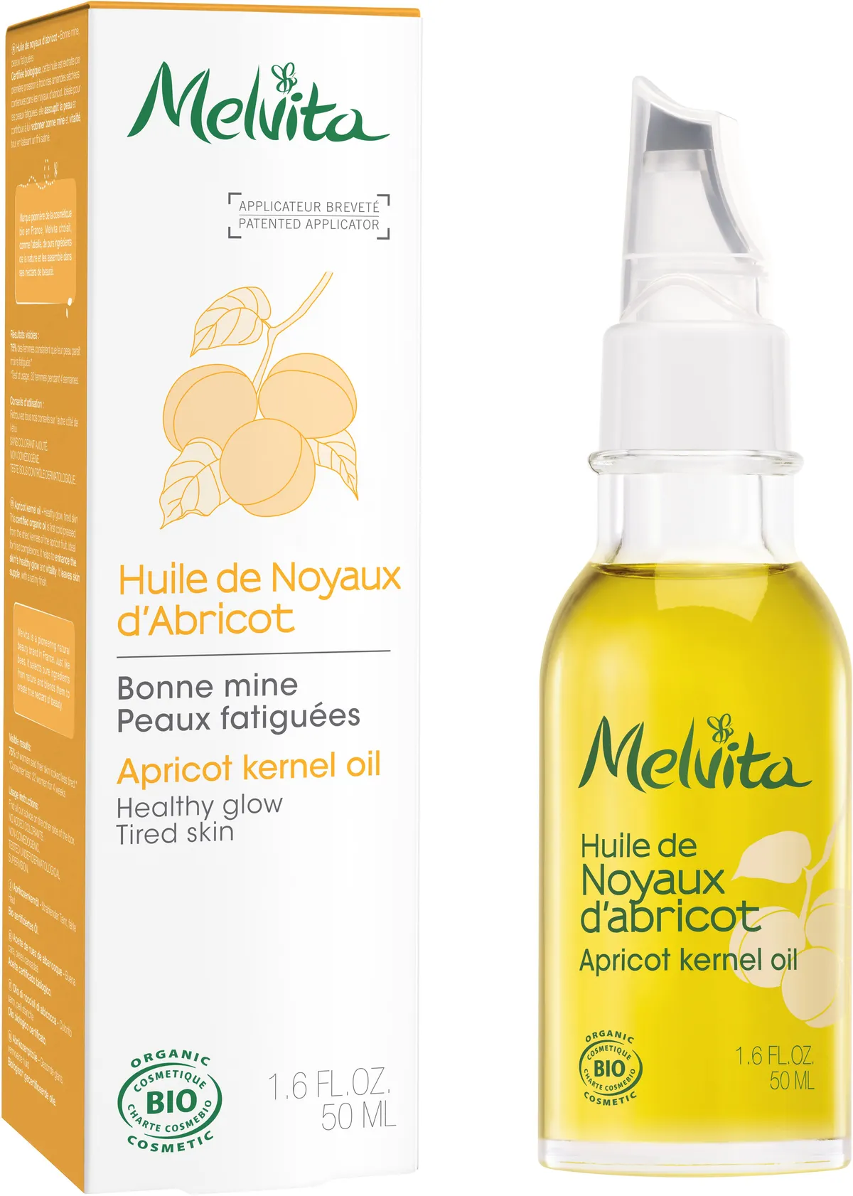 Melvita Huile de Noyaux d'Abricot Bio 50ml