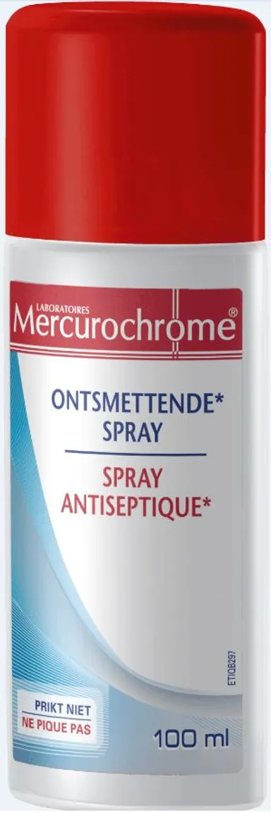Mercurochrome Spray Antiseptique 100ml