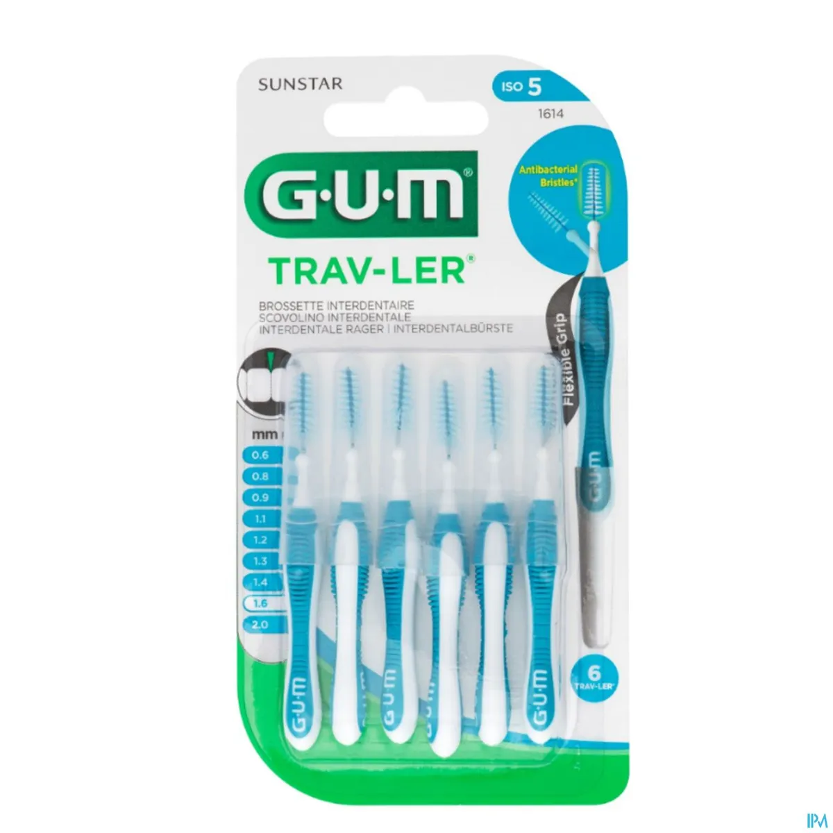 GUM Trav-Ler 1,6 mm 6 stuks