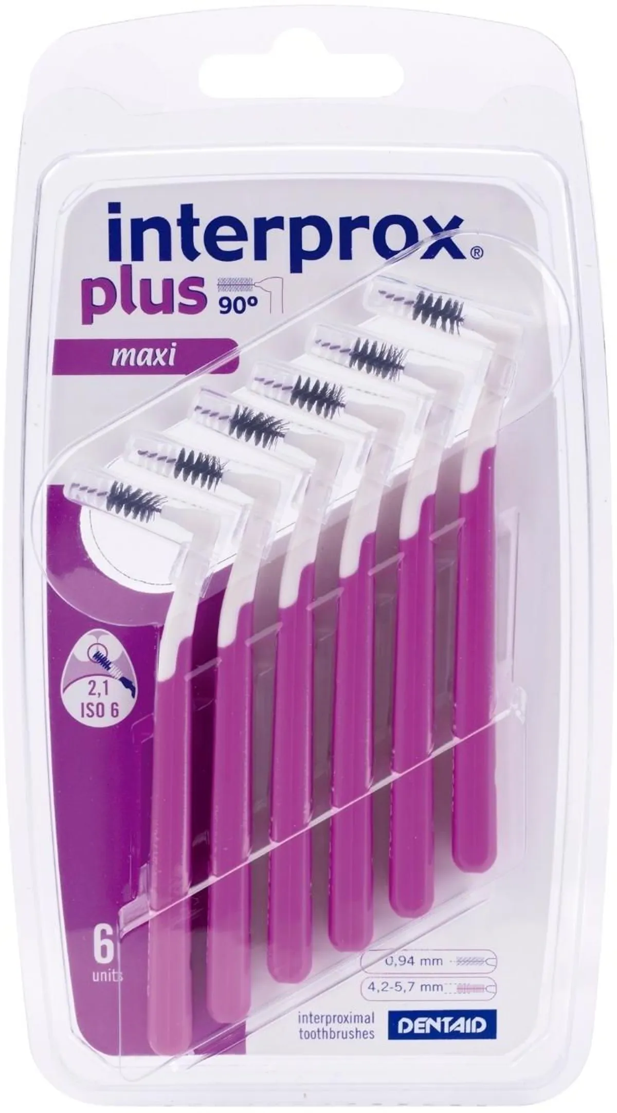 Interprox Plus 6 Interdentale Borsteltjes Maxi 2.1mm