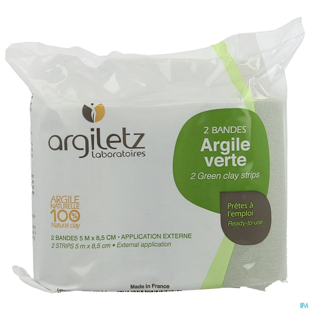 Argiletz Bandargil Band Groene Klei 5 m x 8,5 cm 2 banden