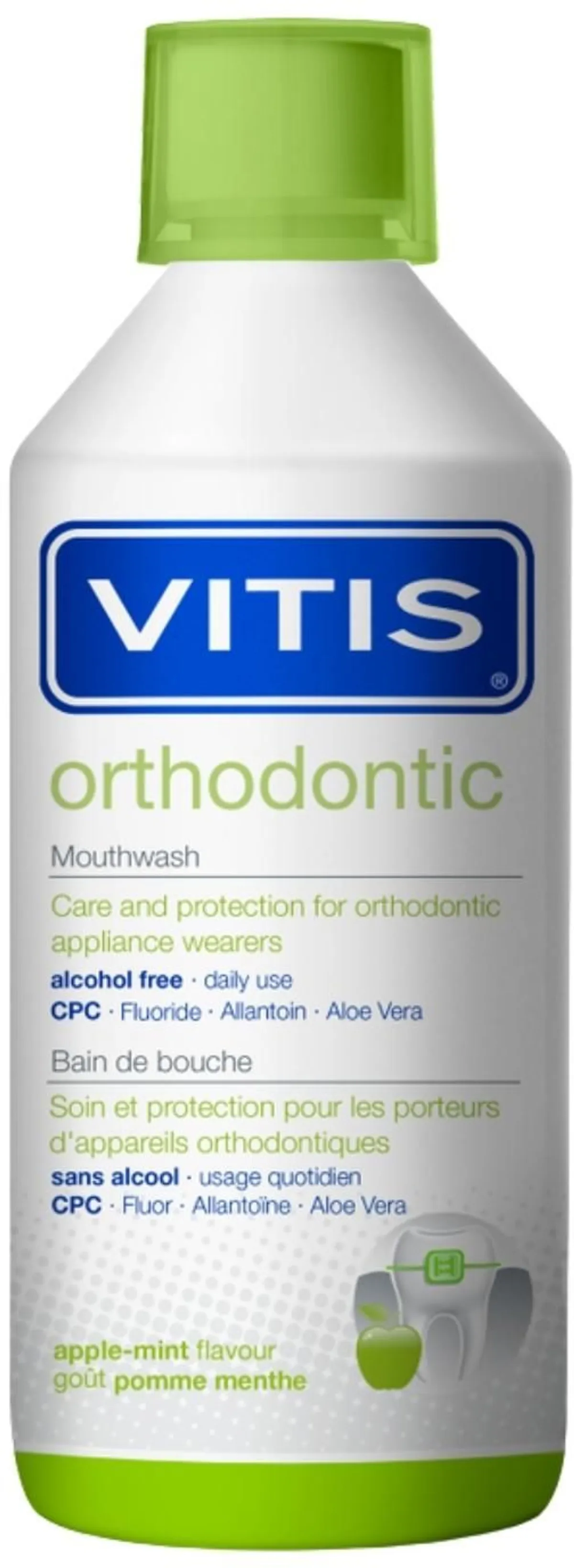 Vitis Orthodontic Bain De Bouche 500ml