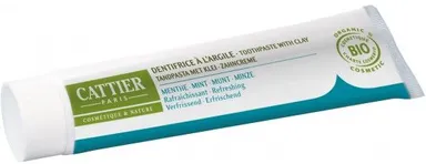 Cattier Dentifrice Argile et Menthe 75ml