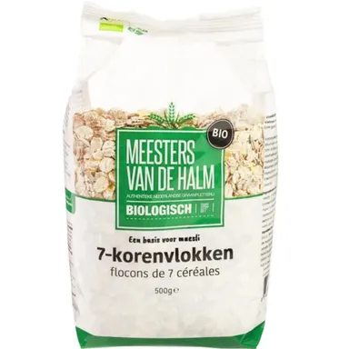 De Halm Flocons 7 Cérales Bio 500g