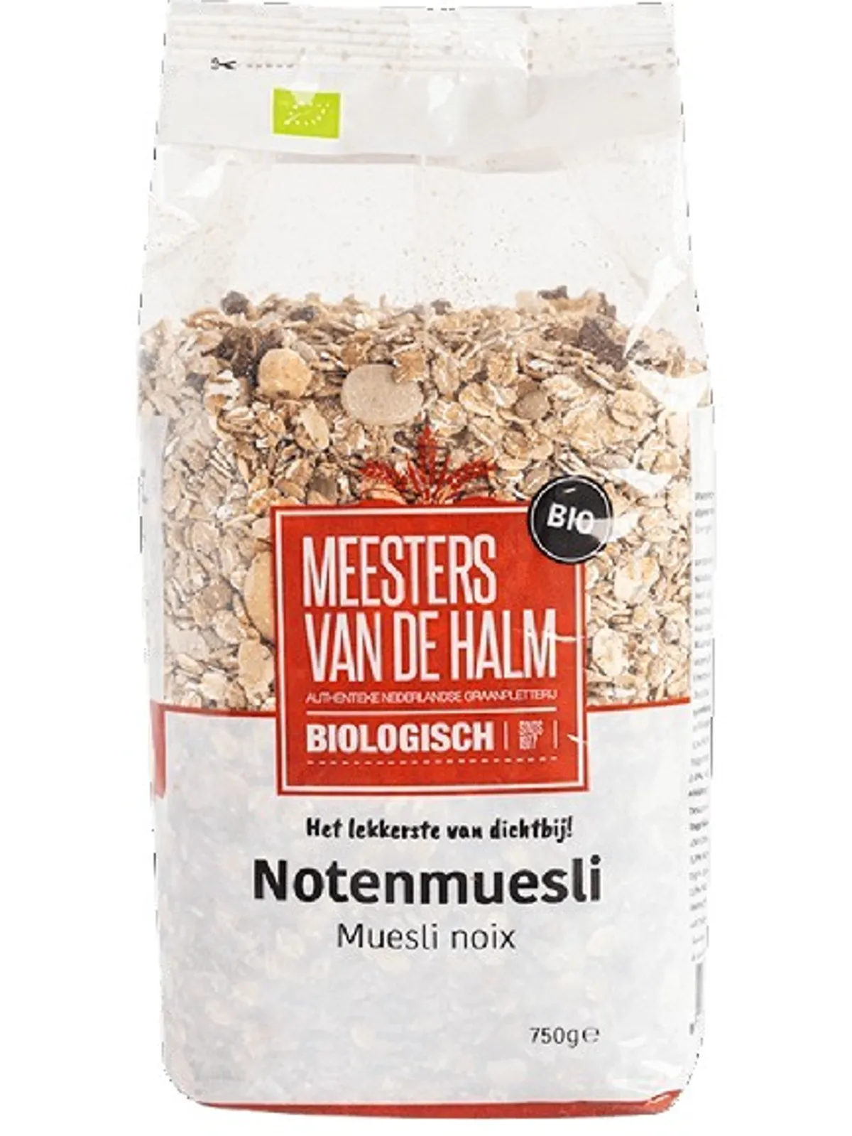De Halm Muesli Aux Noix Bio 750g