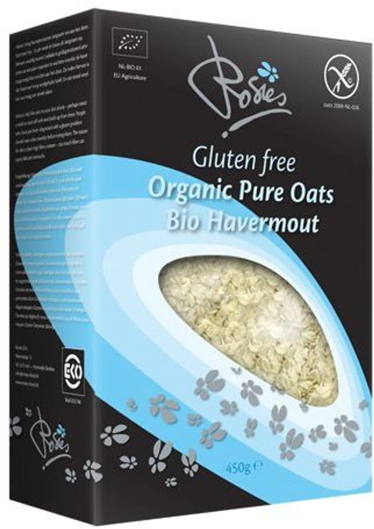 Rosies Flocons Avoine Bio 450g