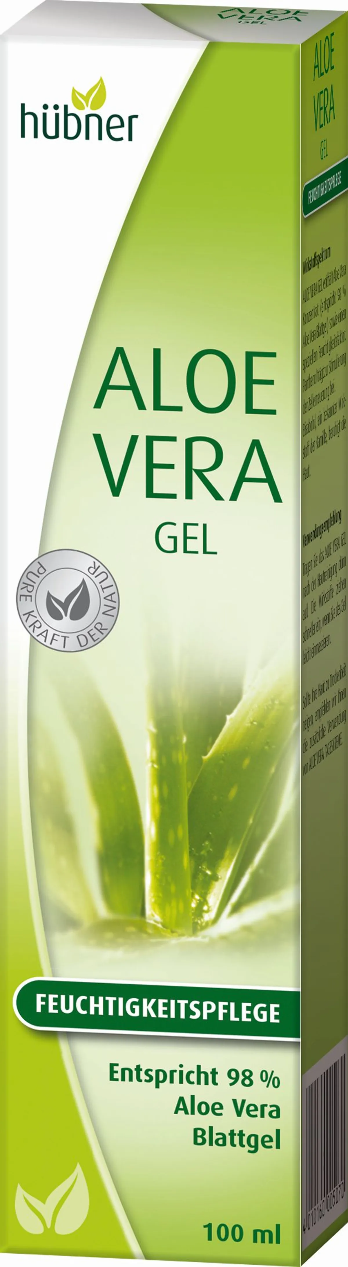 Hubner Aloe Vera Gel 98% Pur 100ml