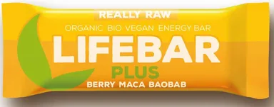 Lf Lifebar+ Baies/maca/baobab S.gluten Bio & Raw 47g 15bars