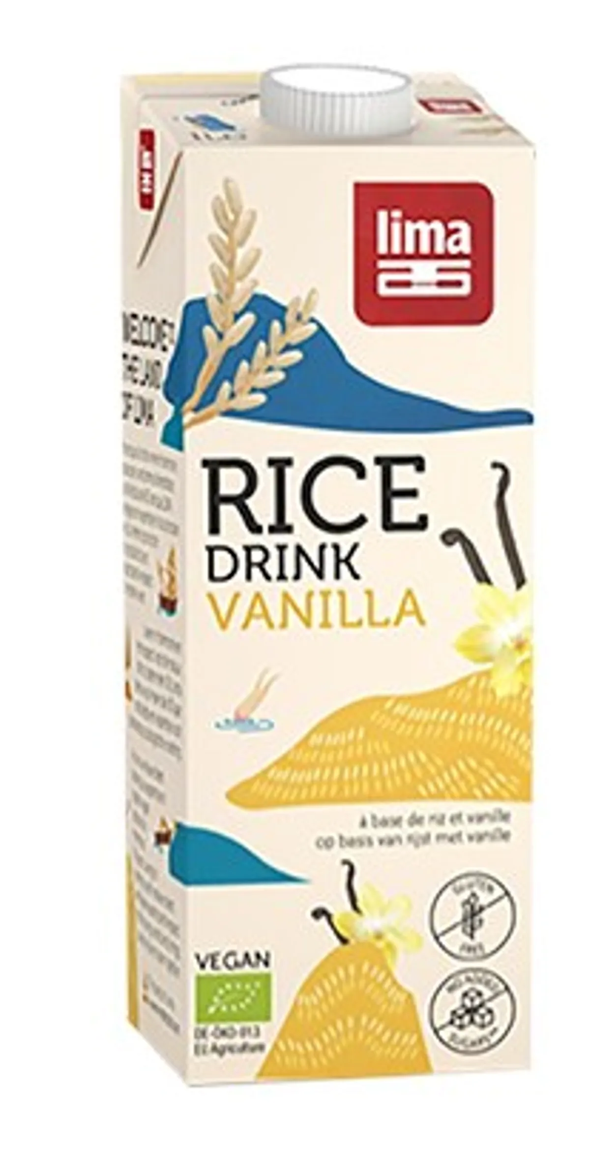 Lima Rice Drink Vanille Bio 1l