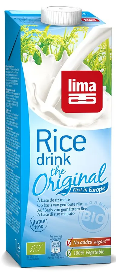 Lima Rice Drink Original Bio 1 L