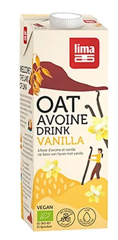 Lima Oat Drink Vanille Bio 1 l