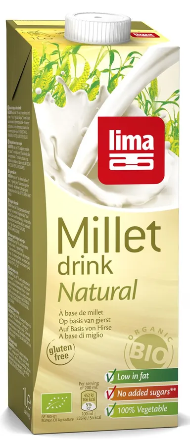 Lima Millet Drink Natural Bio 1L