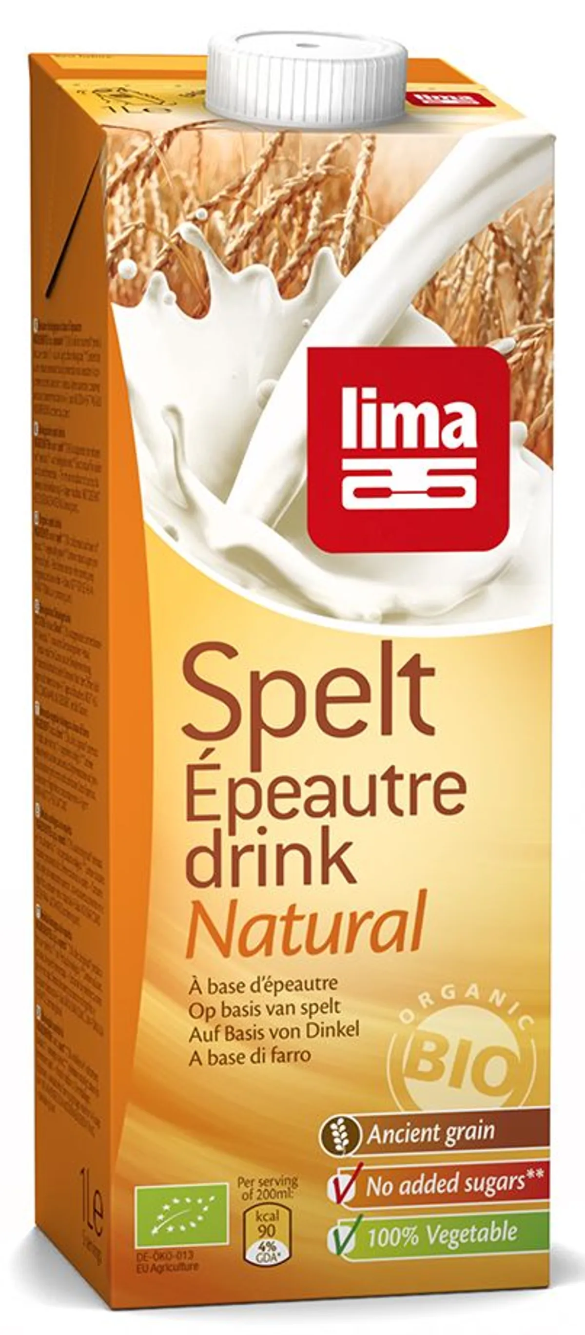 Lima Spelt Drink Natural Bio 1 l