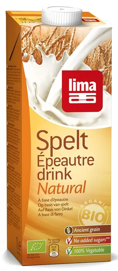 Lima Spelt Drink Natural Bio 1 l