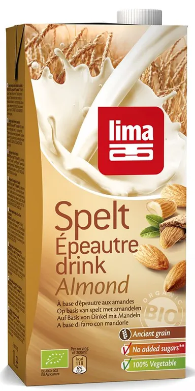 Lima Spelt Drink Amandel Bio 1 l