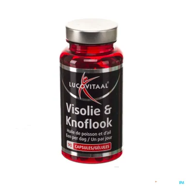 Lucovitaal Visolie En Knoflook Caps 90