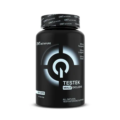 QNT Metapure Testek Testosterone Booster 120 Capsules