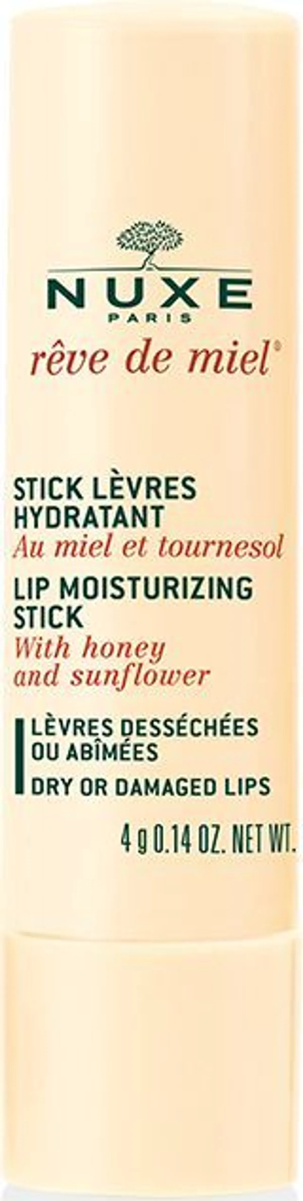 Nuxe Rêve De Miel Stick Lèvres Hydratant 4g