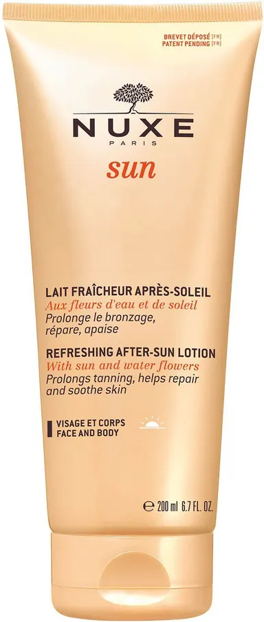 Nuxe Sun Verfrissende Aftersun Melk Gezicht en Lichaam 200ml