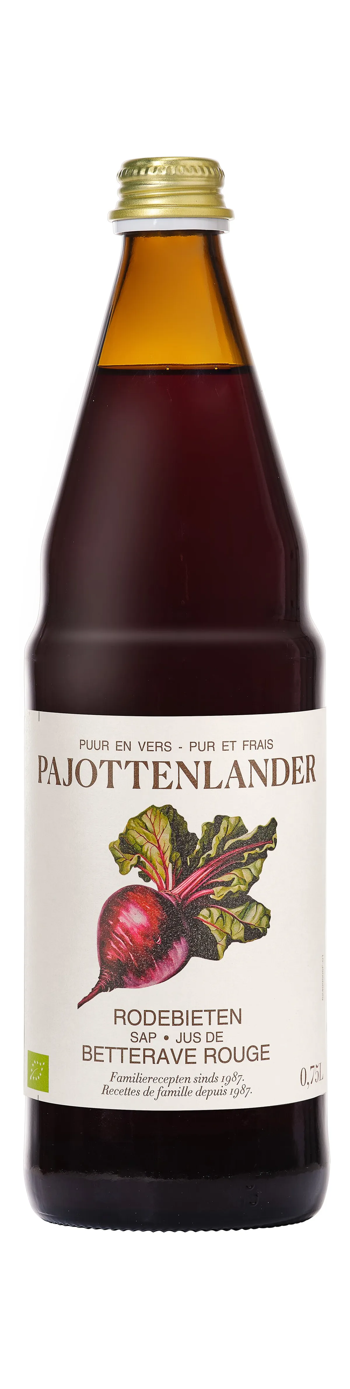 Pajottenlander Jus Betteraves Rouges Bio 0,75l