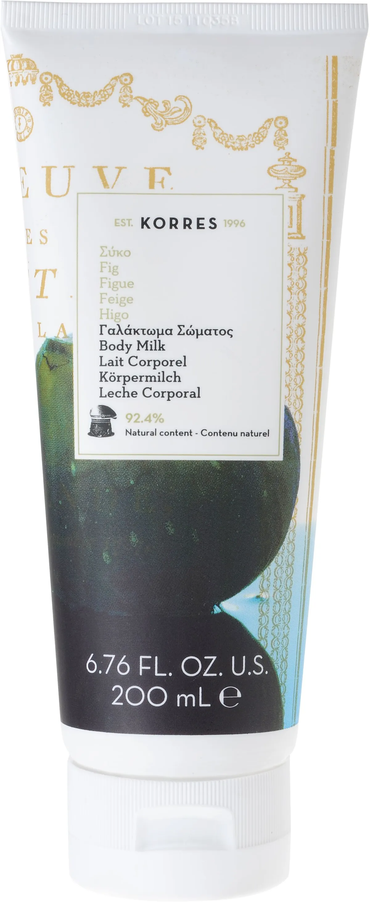Korres Kb Lait Corporel Figue 200ml