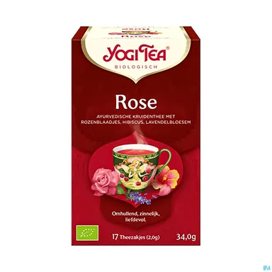Yogi Tea Infusion Rose Bio 17 Sachets