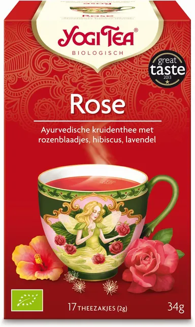 Yogi Tea Kruidenthee Rose Bio 17 Theezakjes