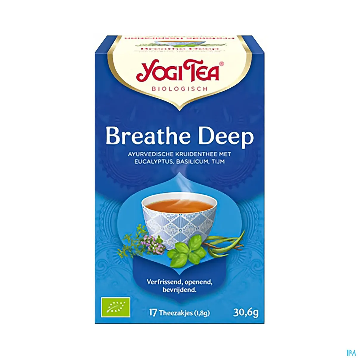 Yogi Tea Infusion Profonde Respiration Bio 17 Sachets