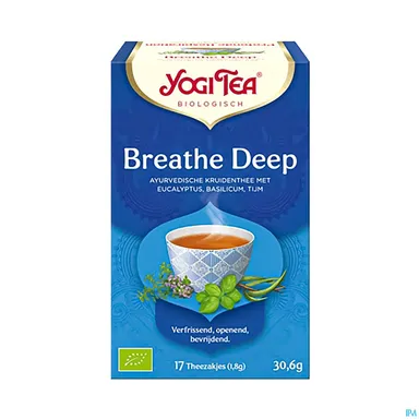 Yogi Tea Infusion Profonde Respiration Bio 17 Sachets