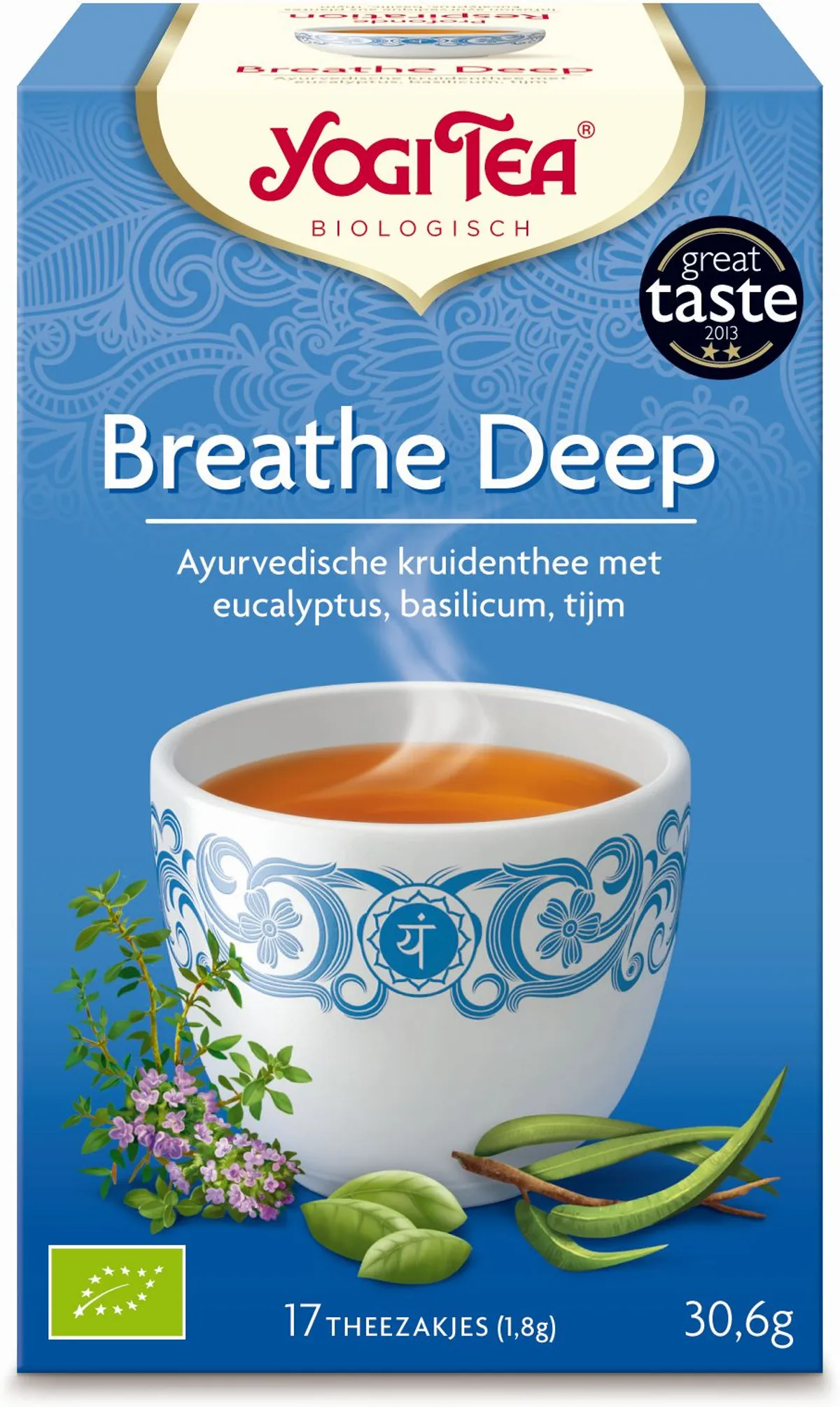 Yogi Tea Biologische Kruidenthee Breathe Deep 17 Theezakjes