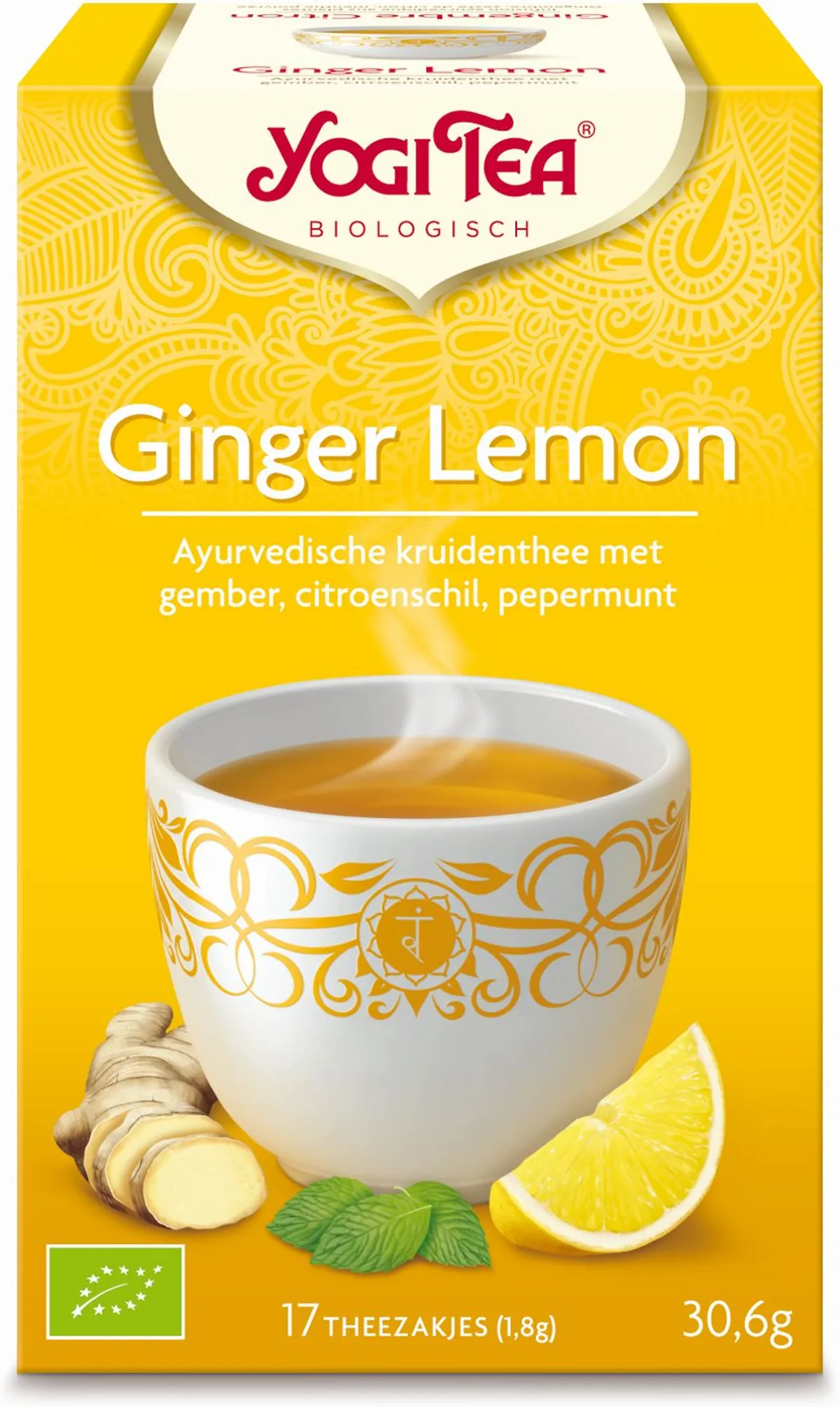 Yogi Tea Biologische Kruidenthee Ginger Lemon 17 Theezakjes