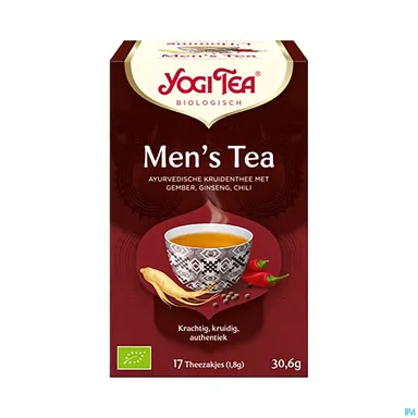 Yogi Tea Infusion L'Homme Bio 17 Sachets