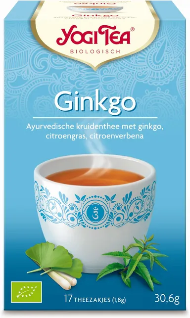 Yogi Tea Kruidenthee Ginkgo Bio 17 Theezakjes