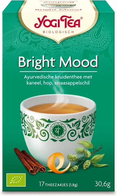 Yogi Tea Biologische Kruidenthee Bright Mood 17 Theezakjes