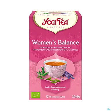 Yogi Tea Infusion Equilibre Féminin Bio 17 Sachets