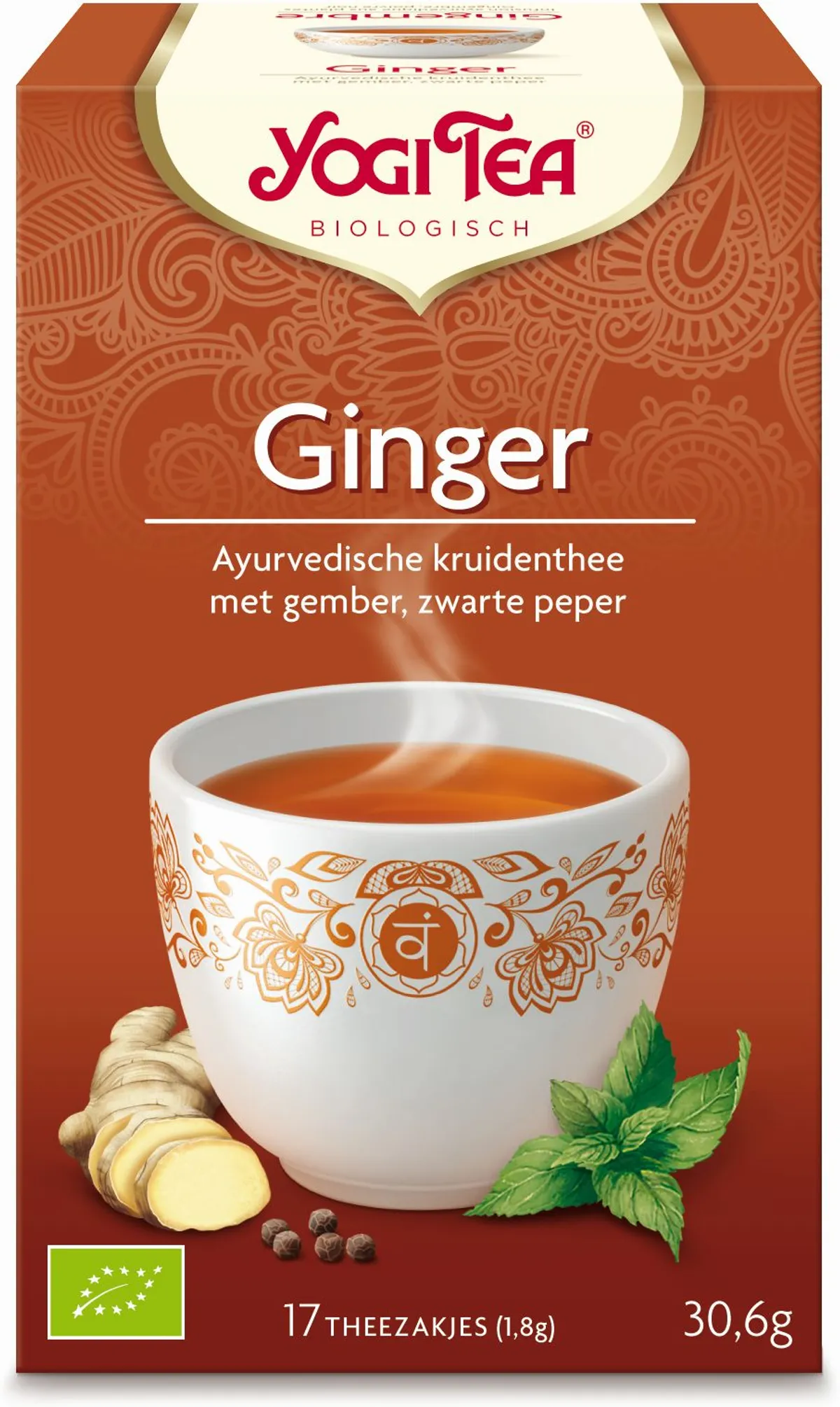 Yogi Tea Kruidenthee Gember Bio 17 Theezakjes