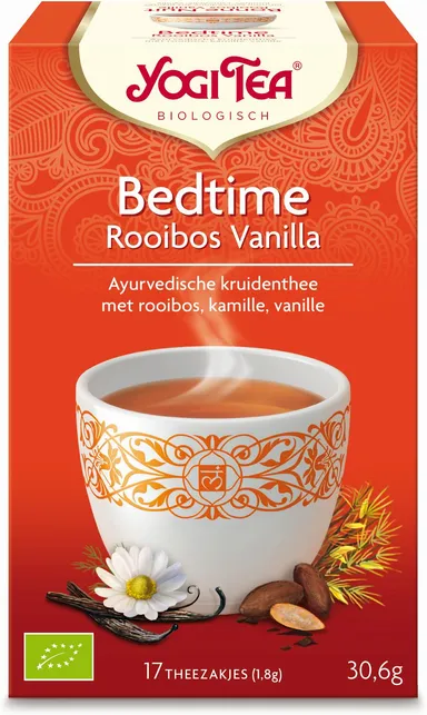 Yogi Tea Biologische Kruidenthee Bettine Rooibos Vanille 17 Theezakjes