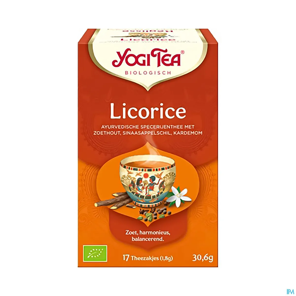 Yogi Tea Infusion Réglisse Bio 17 Sachets