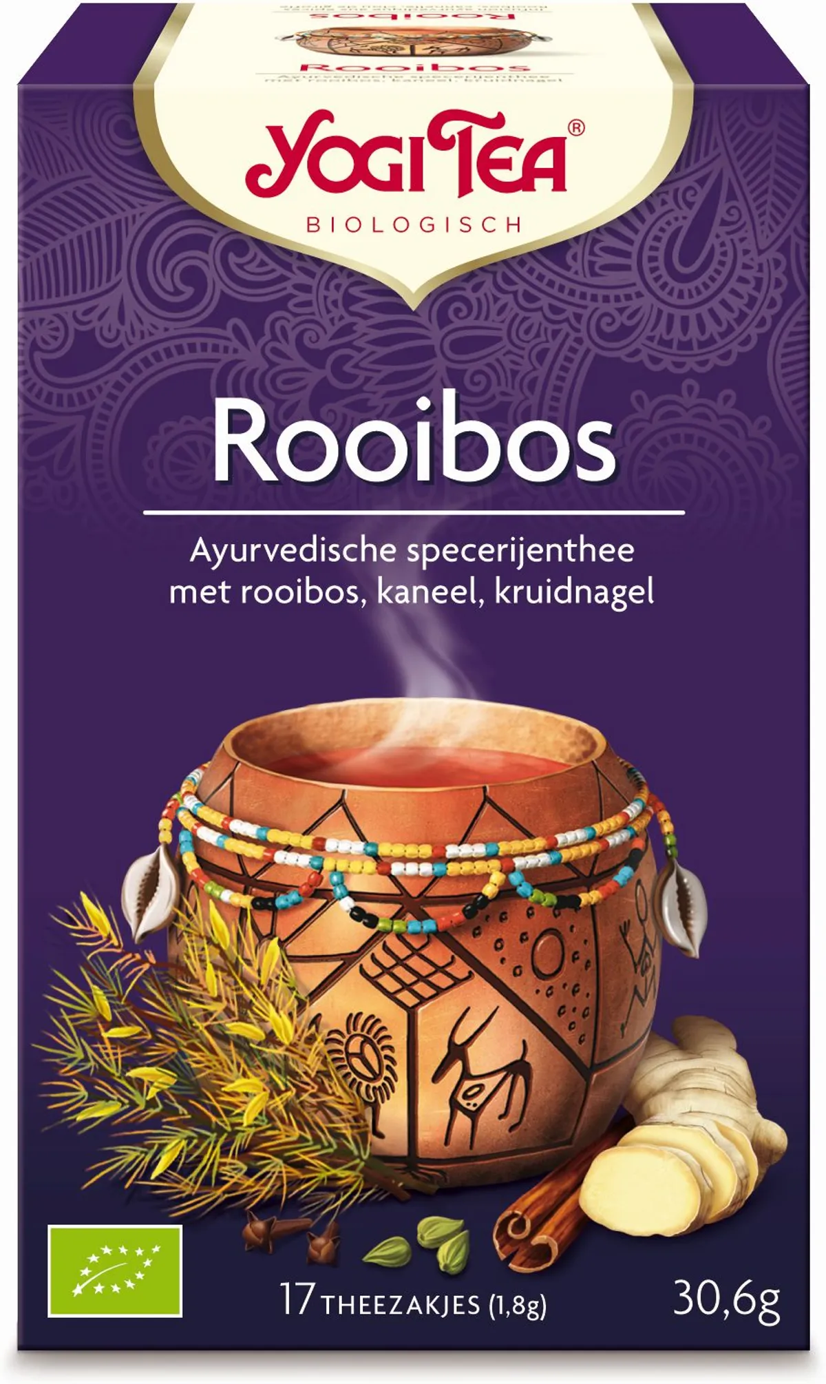 Yogi Tea Kruidenthee Rooibos Bio 17 Theezakjes