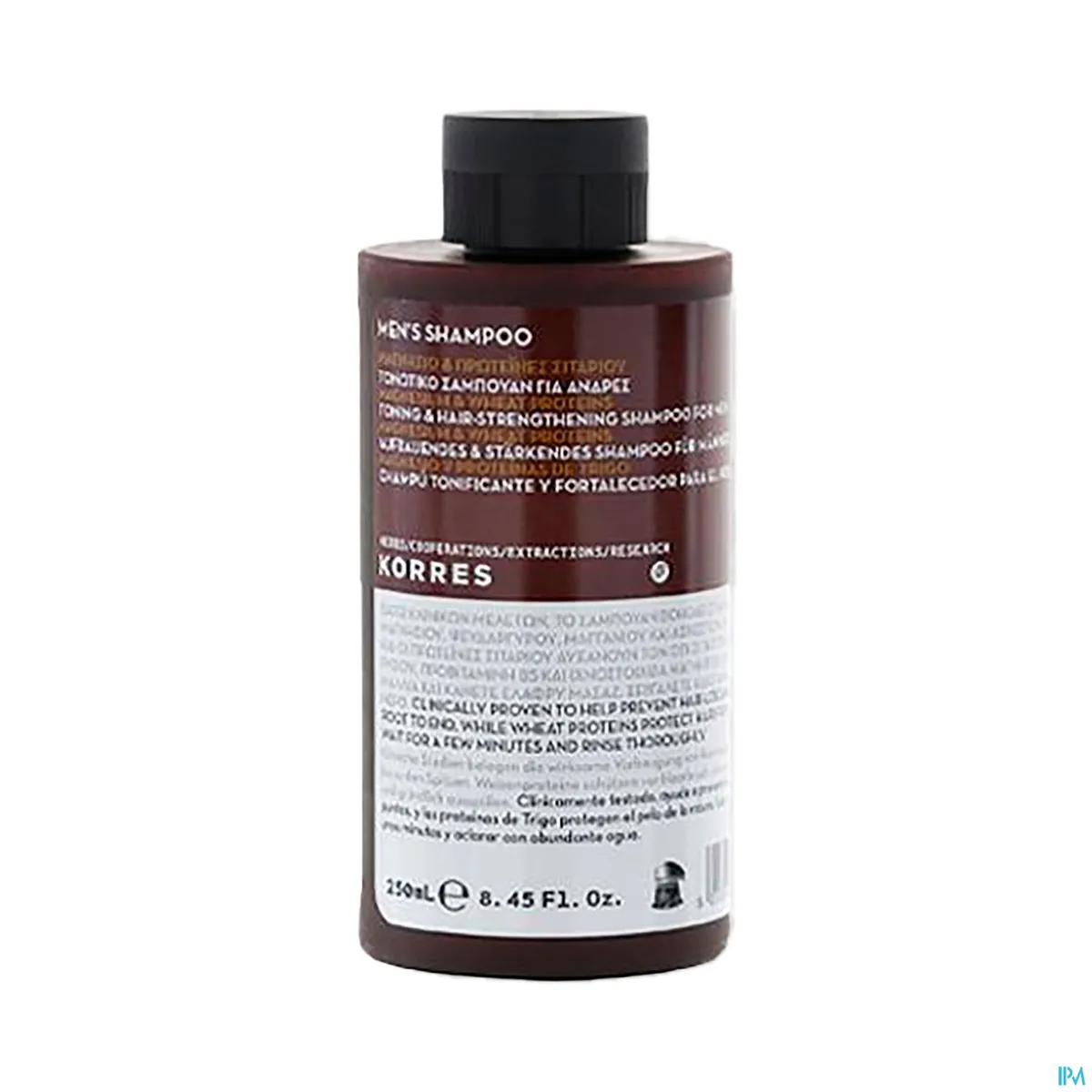 Korres KME Versterkende Shampoo (Magnesium & Tarwe-eiwitten) 150ml